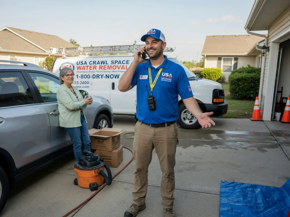 Crawl Space Water Removal Peshtigo, WI FAQs